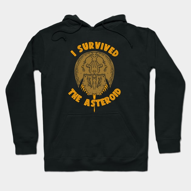 Horseshoe Crab Survivor Hoodie by nickbeta